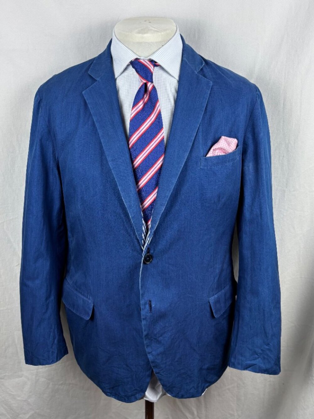 Tombolini TConcept Reversible Gingham Blazer Made in Italy - Picture 6 of 16